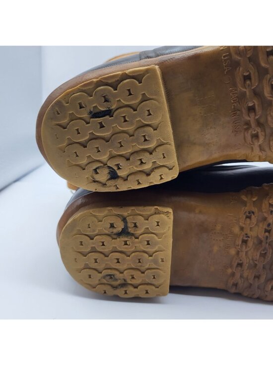 Vintage L.L. Bean Maine Hunting Shoe Boot Mens 10 Usa Made Duck boots Gorpcore main image 14